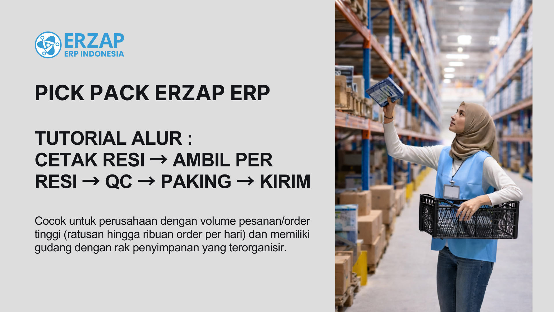 Banner Pick Pack Alur Cetak Resi
