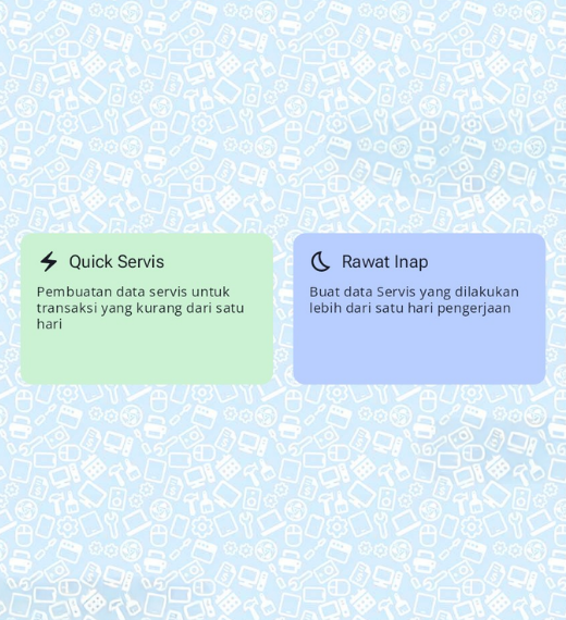 Servis Ditunggu atau Rawat Inap, Semua Tercatat